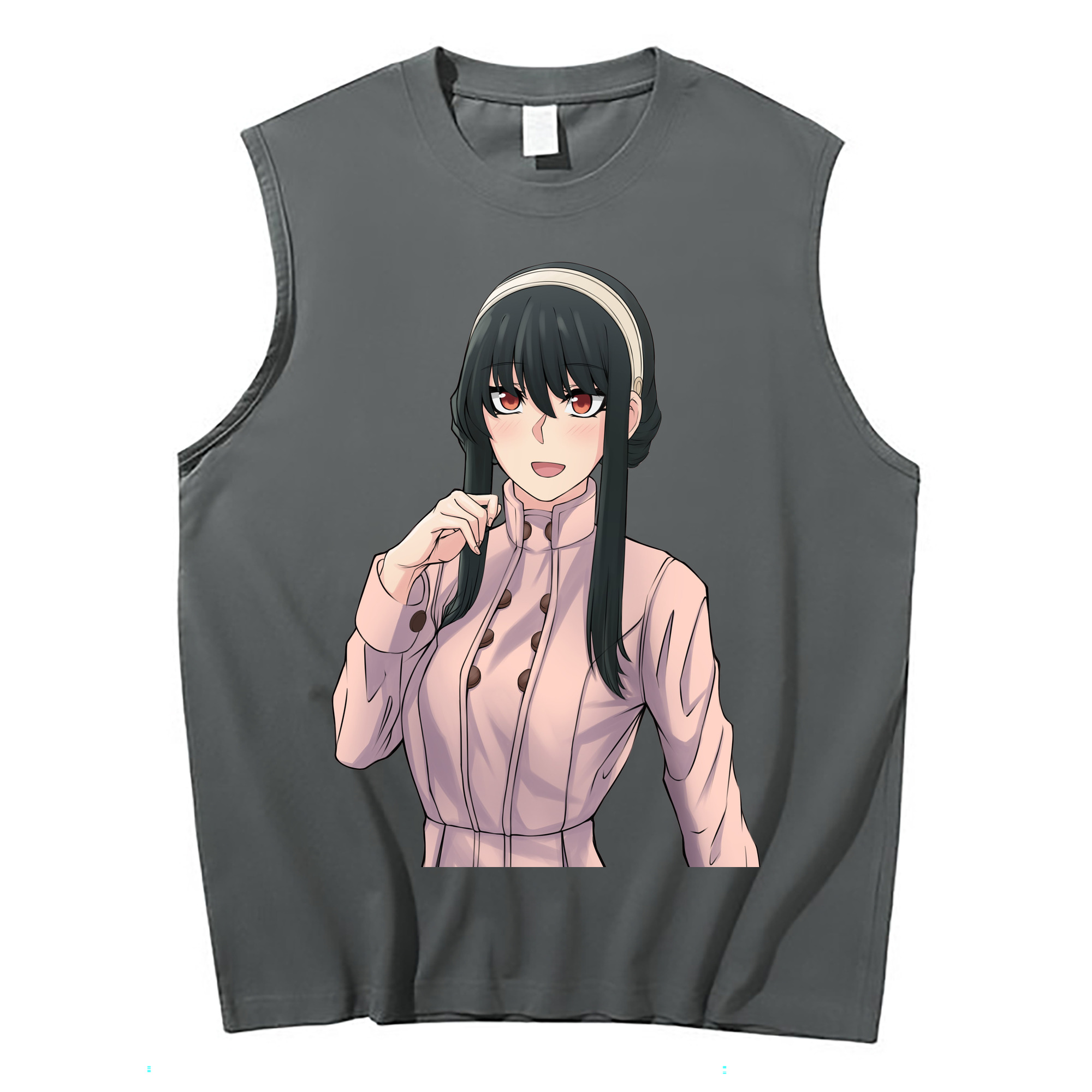 （画像用） SPY×FAMILY间谍家家酒 コットン100％タンクトップ（フロントプリント）